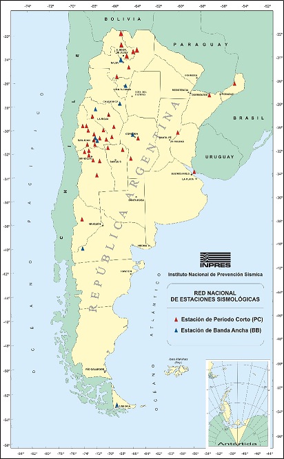 Estaciones Sismológicas