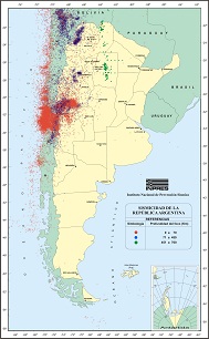 Sismicidad en la Argentina
